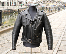 Giacca Pelle Chiodo Schott Perfecto vintage Originale 618 Taglia L
