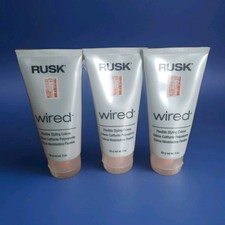 Wired by Rusk, Unisex, Flexible Style Creme, 2 Oz LOT of 3 - BRAND NEW -
