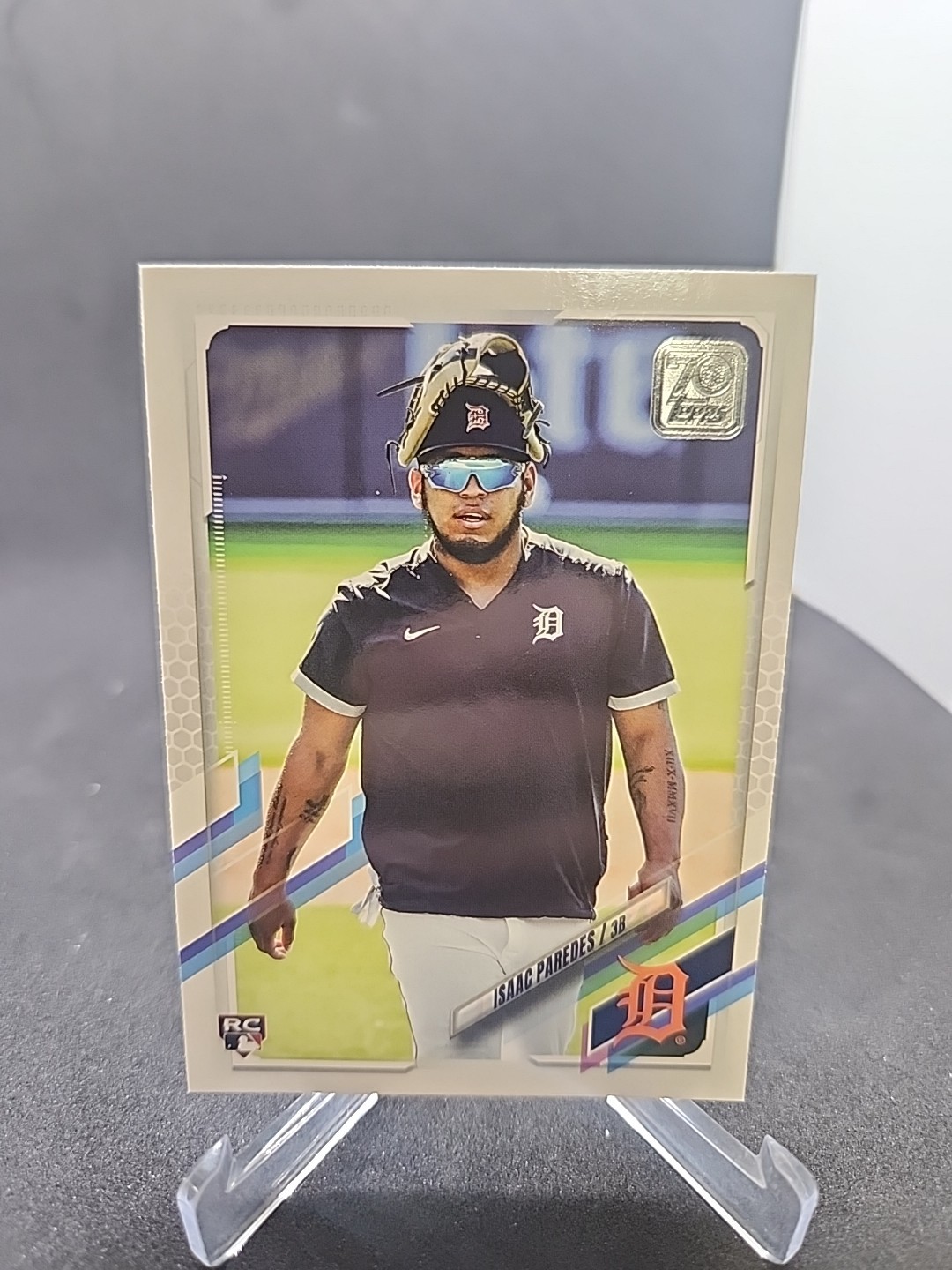 Isaac Paredes 2021 Topps #65 65b Rookie RC SP Variation