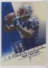 2004 Upper Deck Reflections Rookie Reflections Blue 2/10 Ben Watson #111 uk2