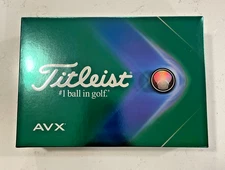 Brand New 2023 Titleist AVX Golf Balls - Yellow - with Logo (See Pictures)