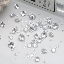 50 Stück Zirkonia Strasssteine für Nägel, Glitzersteine, Nail Art Kristalle, Rhi