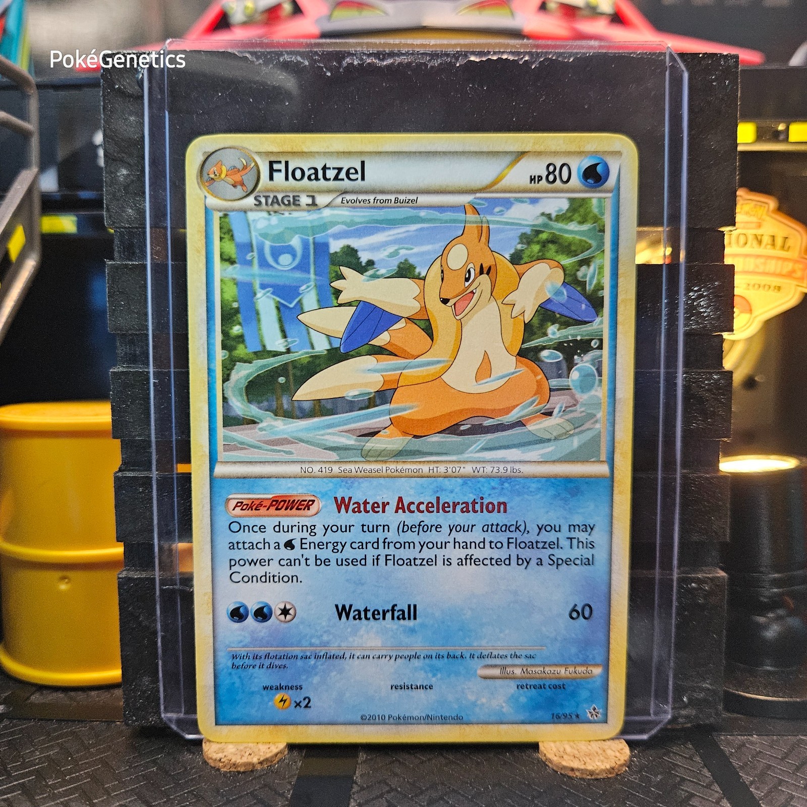 Floatzel Unleashed Pokémon TCG 16/95 HeartGold & SoulSilver Rare