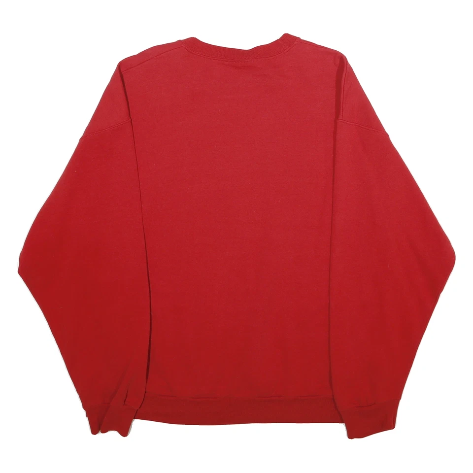 Pulôver masculino JERZEES vermelho Ohio State Buckeyes National Champions gola redonda G - Imagem 3 de 4