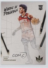2021-22 Panini Court Kings Works in Progress Josh Christopher #27 1dl6
