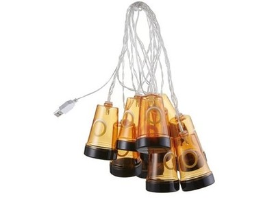 Generic Woot! Novelty Lights Woot Off String Light, Amber - 220530/180