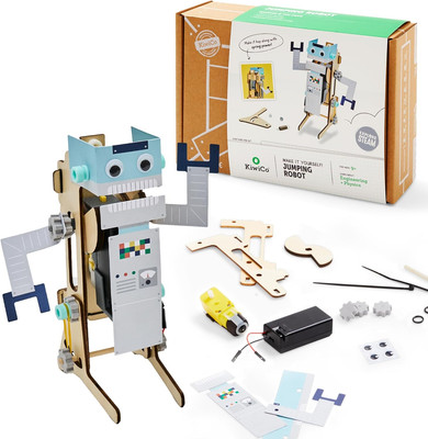 KiwiCo Jumping Robot STEM Kit   Robotics Building Set & Science Gift for Kids Ag