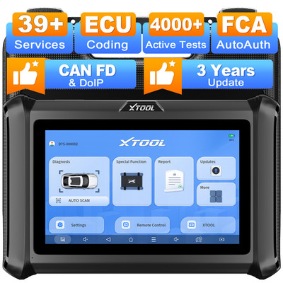 XTOOL D7S 2026 Automotive OBD2 Scanner Bi-Directional Key Programmer ECU Coding