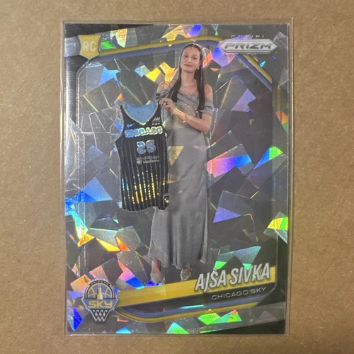 Panini 2025 Prizm WNBA Ajsa Sivka Rookie RC #85 Chicago Sky Basketball