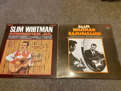 Slim Whitman - Birmingham Jail & Reminiscing 2 x 12'' Vinyl LPs