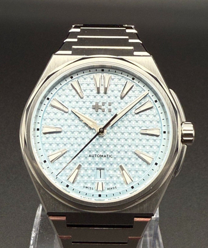 Christopher Ward The Twelve 40mm Glacier Blue Auto Stainless Steel Bracelet
