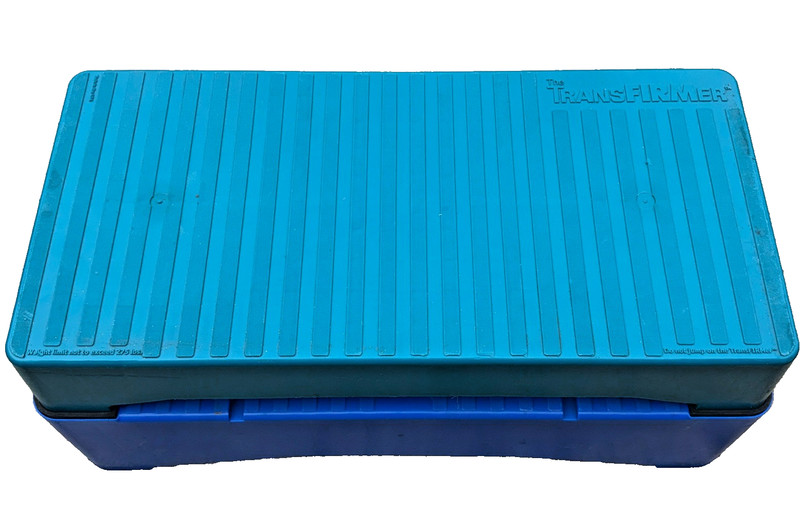 The Firm TRANSFIRMER Step Exercise Box Steppers All 8 Rubber Feet Incl EUC!
