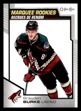2020-21 O-Pee-Chee #633 Brayden Burke RC