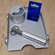 Lerche Solingen Schreibtisch-Set (Briefkorb, Stifteköcher, Schere, Brieföffner)