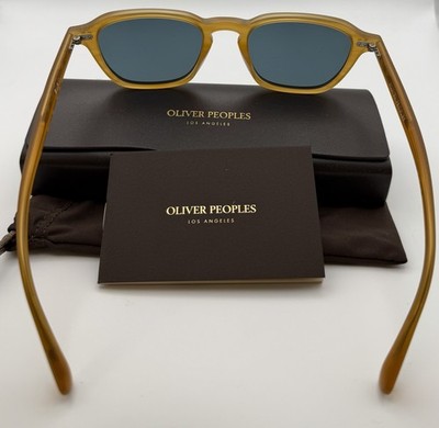 Oliver Peoples Emryn OV5598SU 1779R5 - Semi-Matte Goldwood / Blue