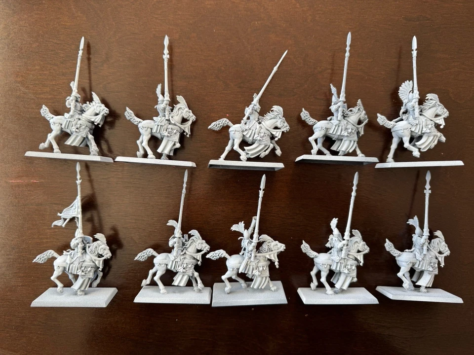 Warhammer The Old World High Elf Realms Silver Helms Ellyrian Reavers Conversion - Image 2 of 2