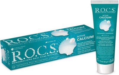 Toothpaste R.O.C.S Active Calcium With Multimineral Complex