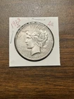 1923 S Peace silver dollar AU/AU+ #143 GENUINE GUARANTEE