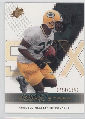 2000 SPx Rookie Stars 754/1350 Rondell Mealey #122 Rookie RC 0e5
