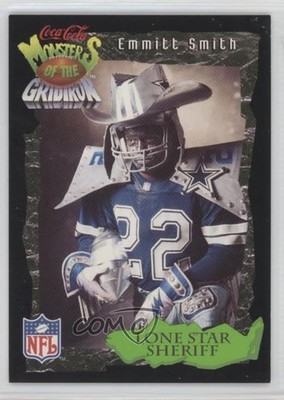 1994 Classic Pro Line Live Coca-Cola Monsters of the Gridiron Emmitt Smith 0n64