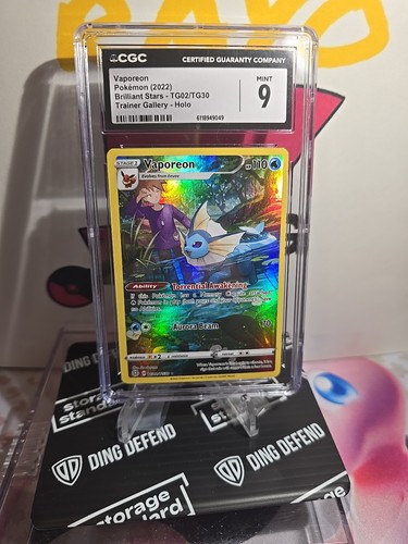 Vaporeon graded CGC 9 for sale on eBay