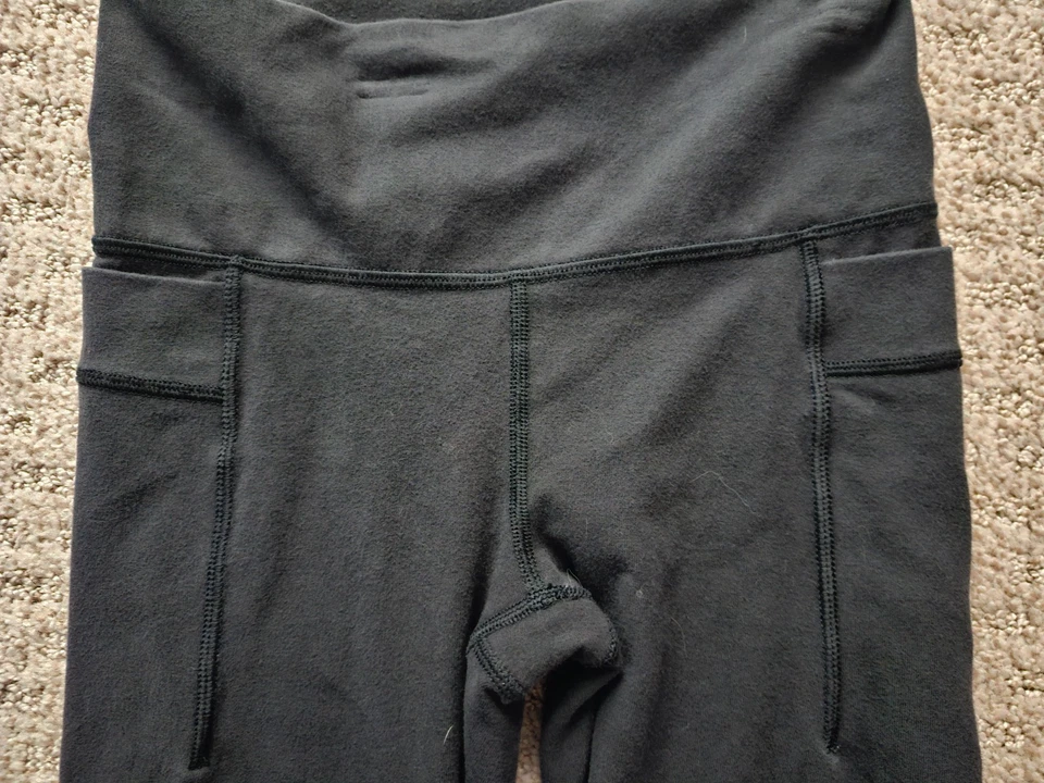 Леггинсы Athleta Girl Natural Play плотные черные размер средний (8-10) - Изображение 3 из 4