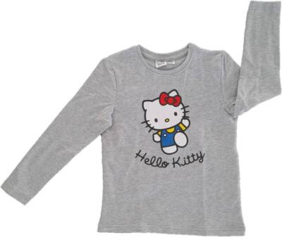 Hello Kitty Langarmshirt T-Shirt Shirt Mädchen Gr. 110-122 Thermolangarmshirt