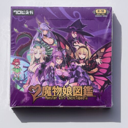 New Monster Girl Encyclopedia CCG TCG Game Card Booster Box Goddess Story Waifu - Afbeelding 1 van 4