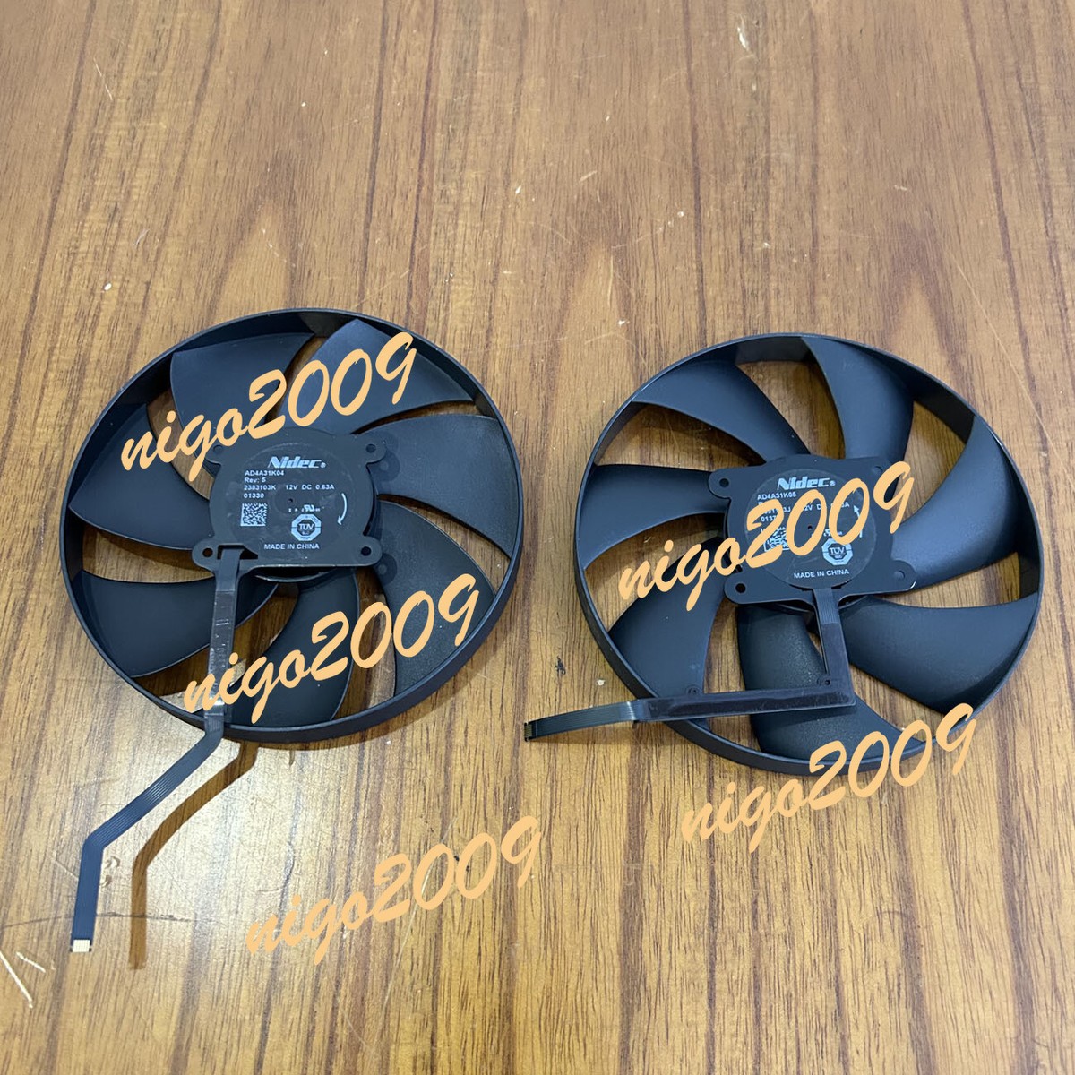 Nidec AD4A31K04 AD4A31K05 12V 0.63A Graphics Card Fan for NVIDIA