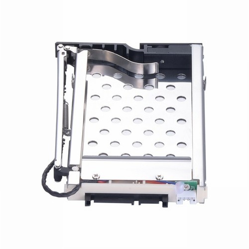 Aluminum Door Hot-Swap Mobile Rack Tray Bracket for 2.5'' SATA SSD HDD w/ Lock - Picture 5 of 7