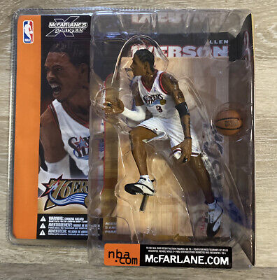NBA Series 1 Allen Iverson McFarlane Figure Debut NBA Series 1 Allen Iverson McFarlane Figure Debut