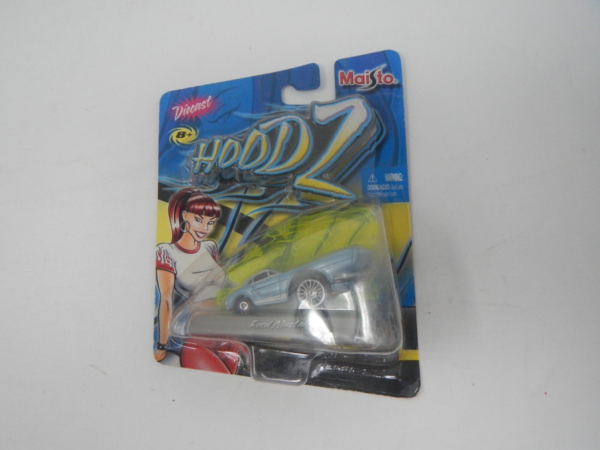 Maisto HOODZ Ford Mustang Blue | eBay