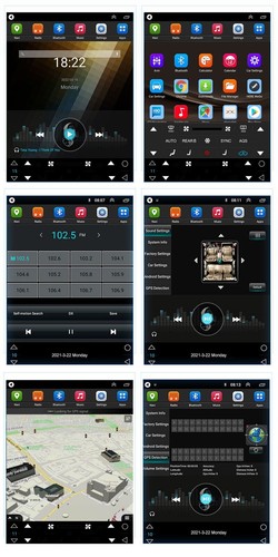 Radio de coche Carplay para Ram 1500 2500 2013-2018 9,7" Android GPS navegación RDS - Imagen 17 de 19