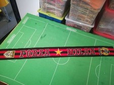 SCIARPA SCARF BUFANDA SCHAL CALCIO ULTRAS FOOTBALL vintage FORZA MILAN
