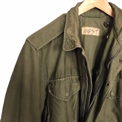 Vintage OG-107 M-1951 Field Jacket Medium Reg Sateen Coat US Army