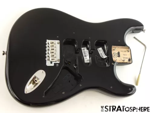 Fender American Professional II Strat BODY & HARDWARE, Alder Black.