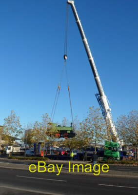 #ad Photo 6x4 Removing a static steam locomotive Kingsway Newport 2 Removin c2012 GBP 2.00