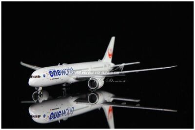 1:400 JC Wings JAPAN AIRLINES Oneworld BOEING 787-9 Airplane