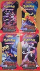 4x Pokemon TCG Scarlet & Violet Destined Rivals Sleeved Packs BRAND NEW Art Set