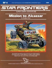 Star Frontiers: (SF4) Mission to Alcazzar TSR HOBBIES Sci Fi RPG Role Playing