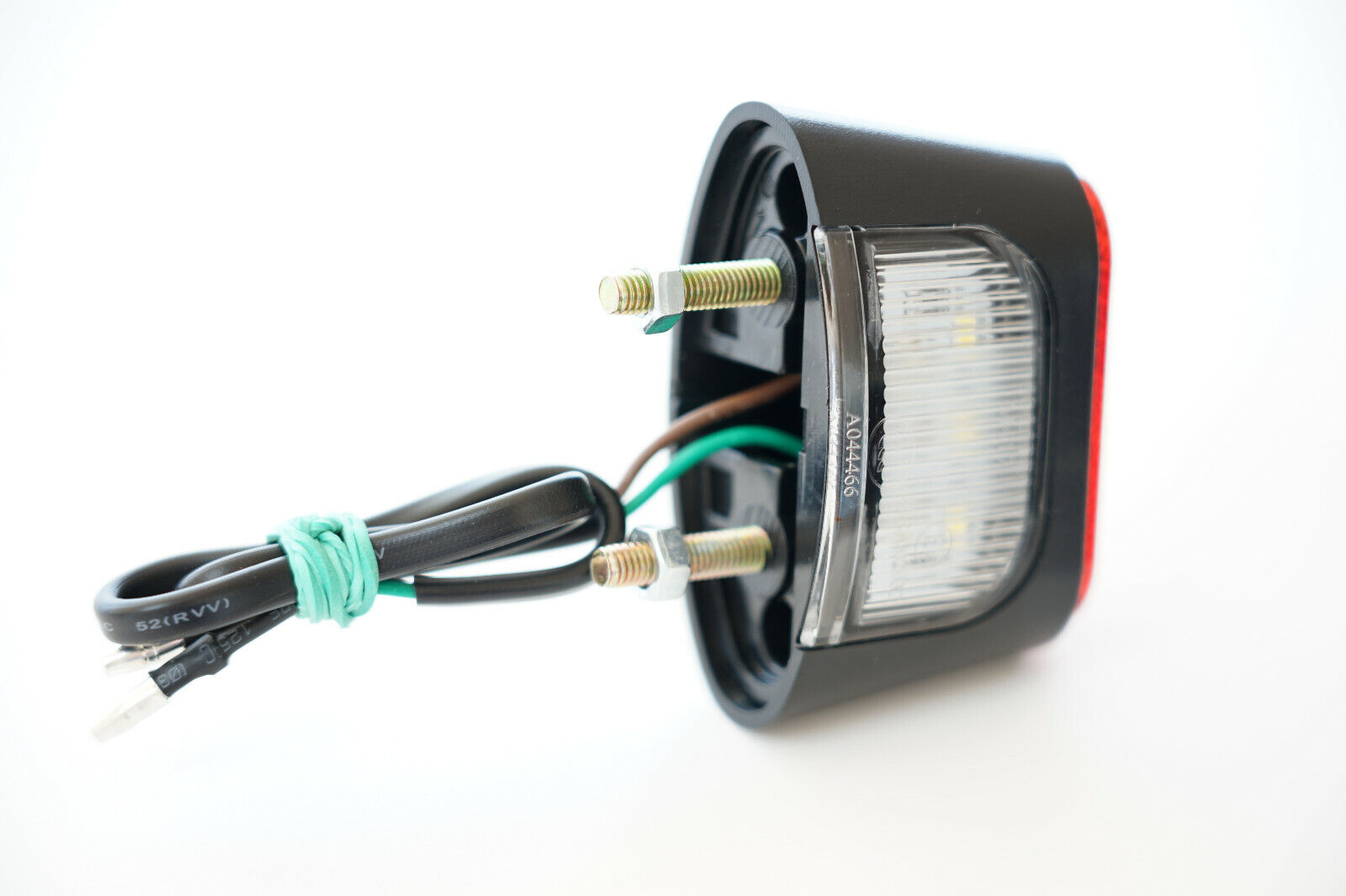 LED Kennzeichenbeleuchtung E-geprüft Mit Rückstrahler Reflektor