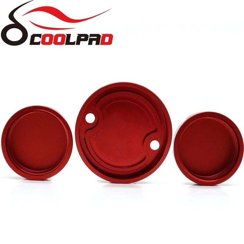 Cubierta de depósito de líquido de embrague de freno delantero trasero para DUCATI Monster 1100/1200 S/R Foto 2 de 4