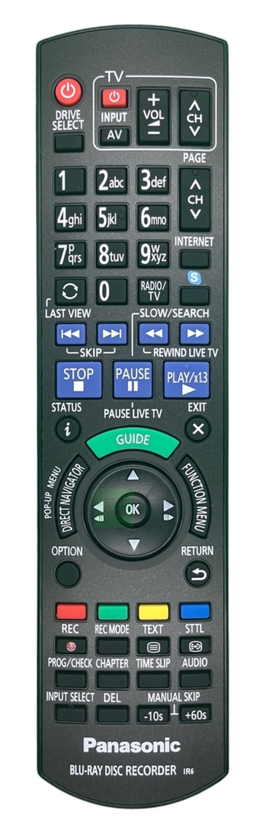 Оригинальный магнитофон Panasonic Fernbedienung DMR-BST730 DMR-BST730EG 6690₽