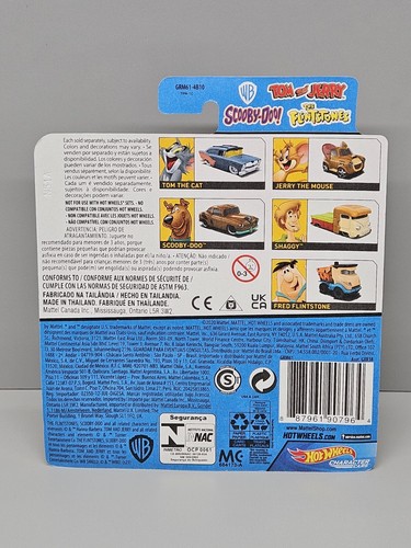 2020 Hot Wheels Character Cars Shaggy 4/5 Scooby Doo VW flatbed Pickup Bus. Nice - Picture 3 of 7