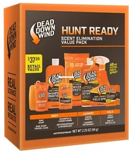 Dead Down Wind 2099 Hunt Ready Kit Odor Eliminator 10 pieces