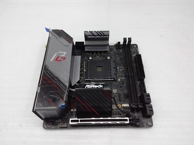 ASRock X570 Phantom Gaming-ITX/TB3 Motherboard Socket AM4 Supports DDR4 