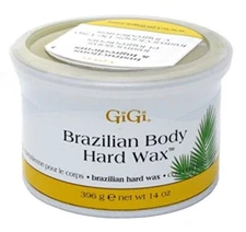 GiGi Brazilian Body Hard Wax 14 Ounce Pack of 3 Hair Removal Agent
