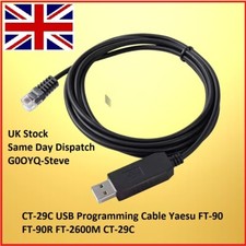 USB Programming Cable Yaesu FT-90 FT-90R FT-2600M FTM-3207 Yaesu CT-29C
