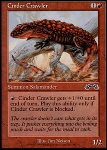 Cinder Crawler x4 - Exodus - NM-Mint, English - Exodus