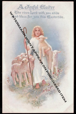 Easter Postcard Reproduction Photograph Print Photo 6x4'' Vintage Holiday